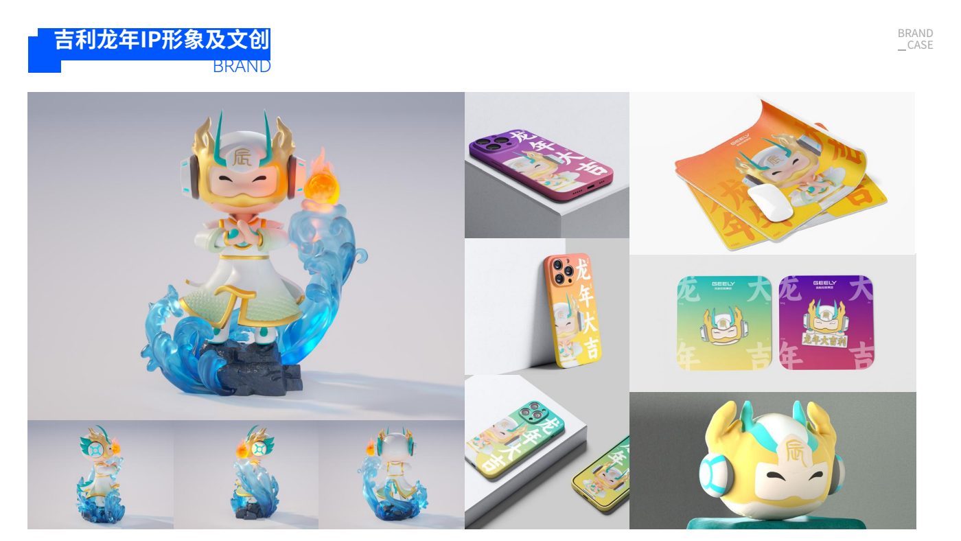 吉利 · 龙年 IP 形象及文创